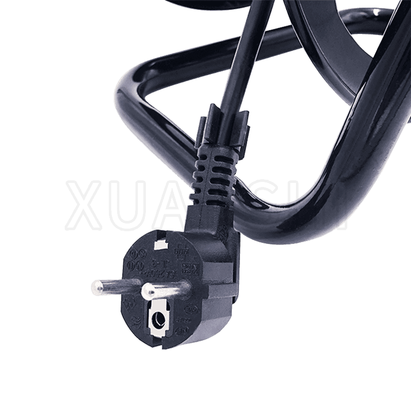 4 enchufes de 16 A, tipo alemán, carrete de cable de extensión JL-3, XS-XPD1