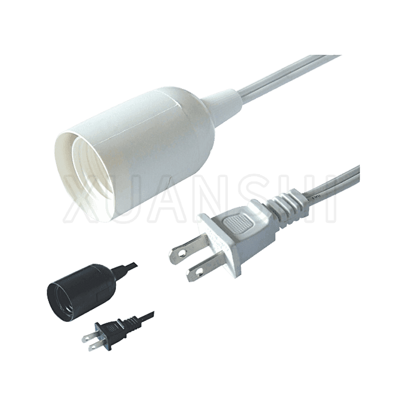 Portalámparas E26 cable de alimentación CA JL-23,E26