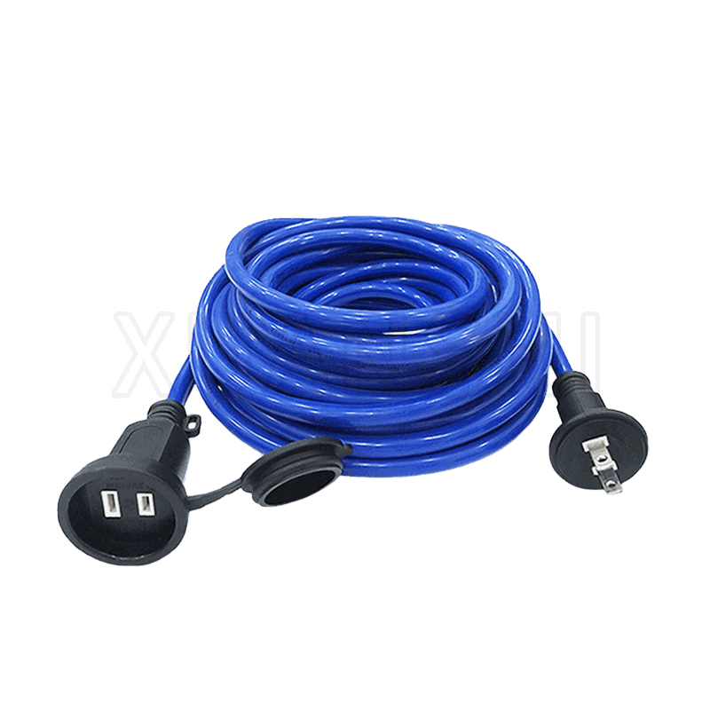 Cable de extensión japonés con enchufe impermeable de 2 pines JL-14, JL-14A