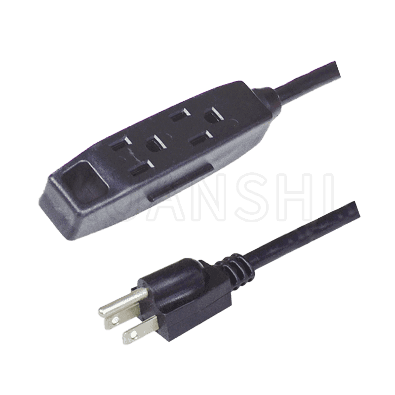 Cable de extensión de enchufe estándar americano JL-15, JL-44