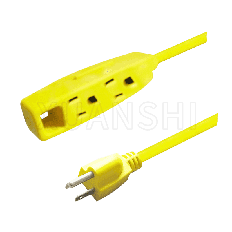 Cable de extensión de enchufe estándar americano JL-15, JL-44